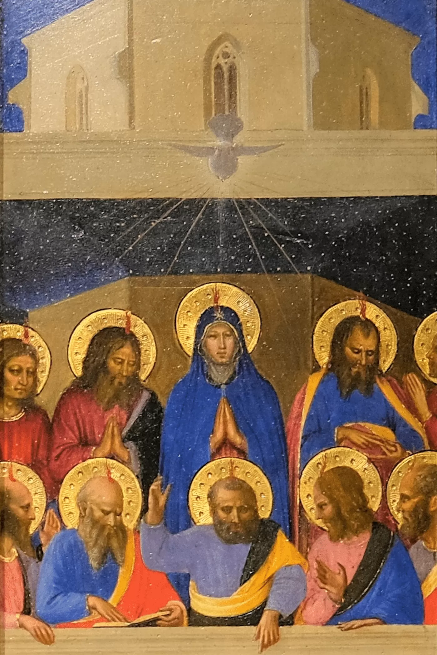 The Third Glorious Mystery: The Holy Spirit Comes Upon the Apostles at Pentecost