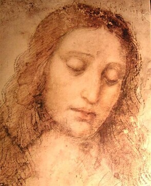 Study of Christ for the Last Supper, Leonardo da Vinci